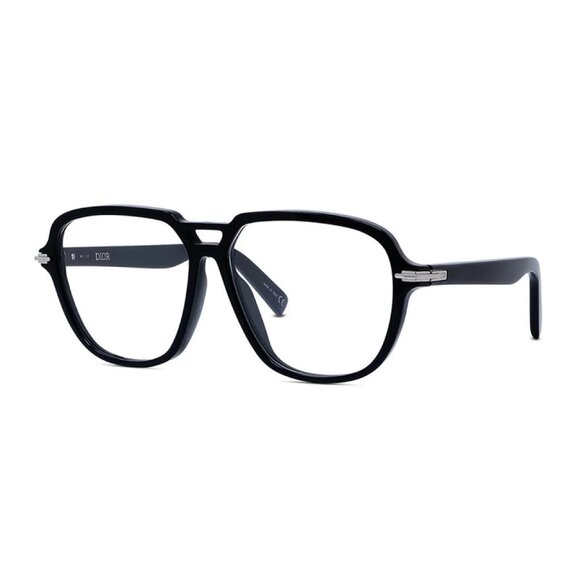 NEW DIOR BLACK MEN DIOR EYEGLASSES - Picture 1 of 3